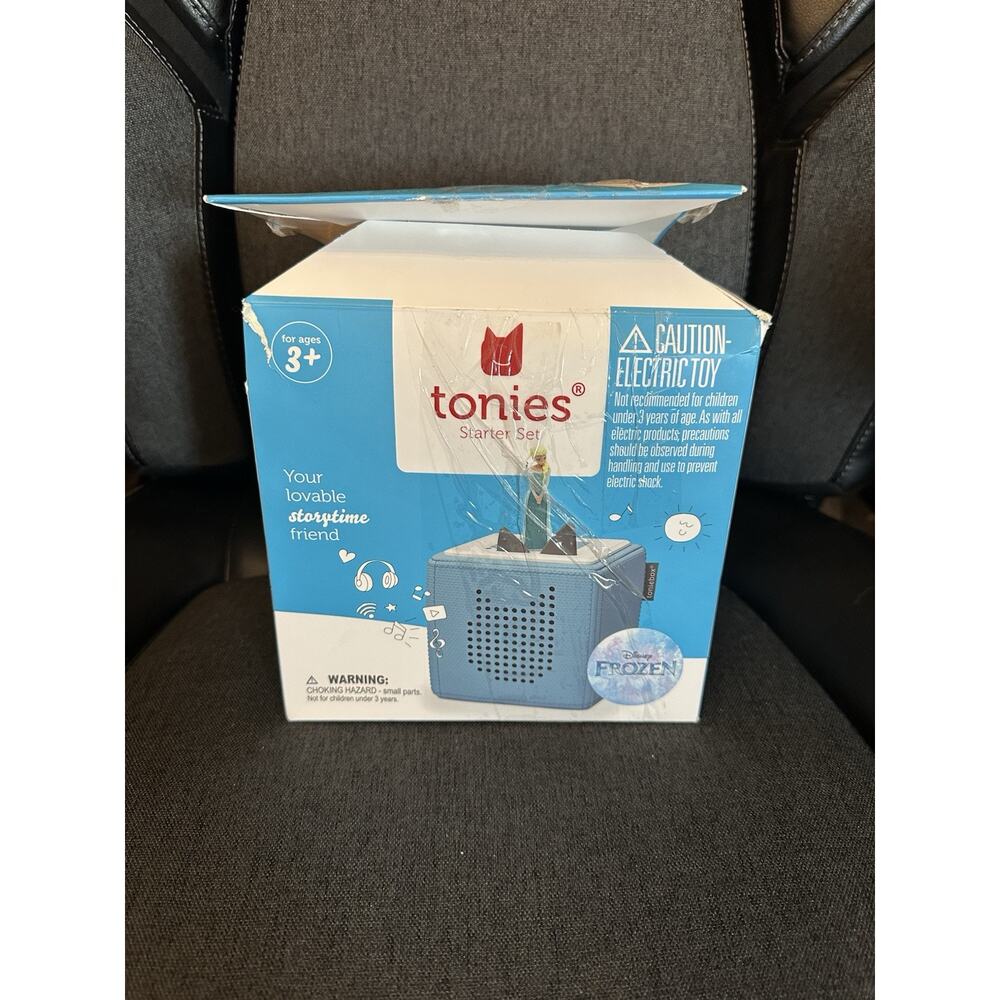 Disney Frozen Toniebox Audio Player Starter Set DOES NOT INCLUDE ELSA
